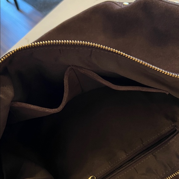 Source Unknown Dark Brown Studded Hobo Bag - Picture 8 of 8